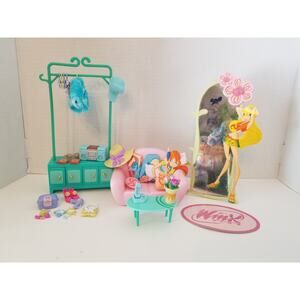 2004 Winx Club “ Fairy Cool Lounge Play Set” Furniture Accessories